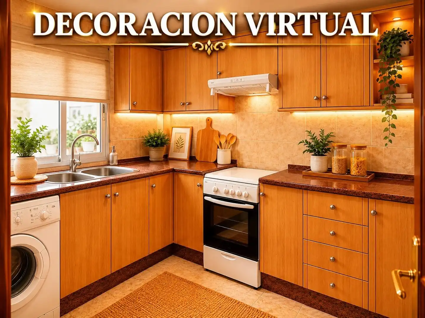Kitchen of Flat for sale in Valencia  with Air Conditioner