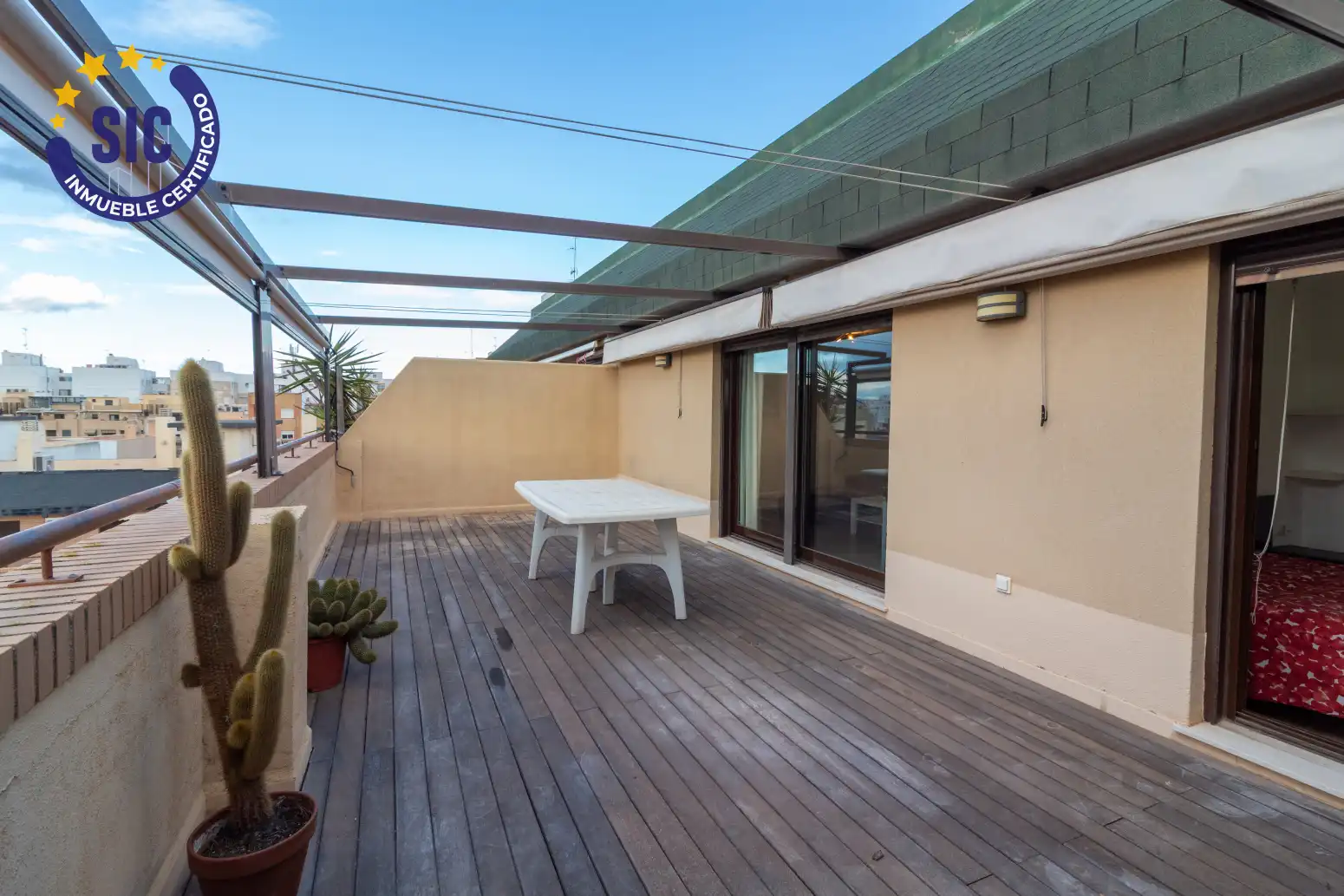 Terraza de Ático en venta en Sagunto / Sagunt con Aire acondicionado, Calefacción y Parquet