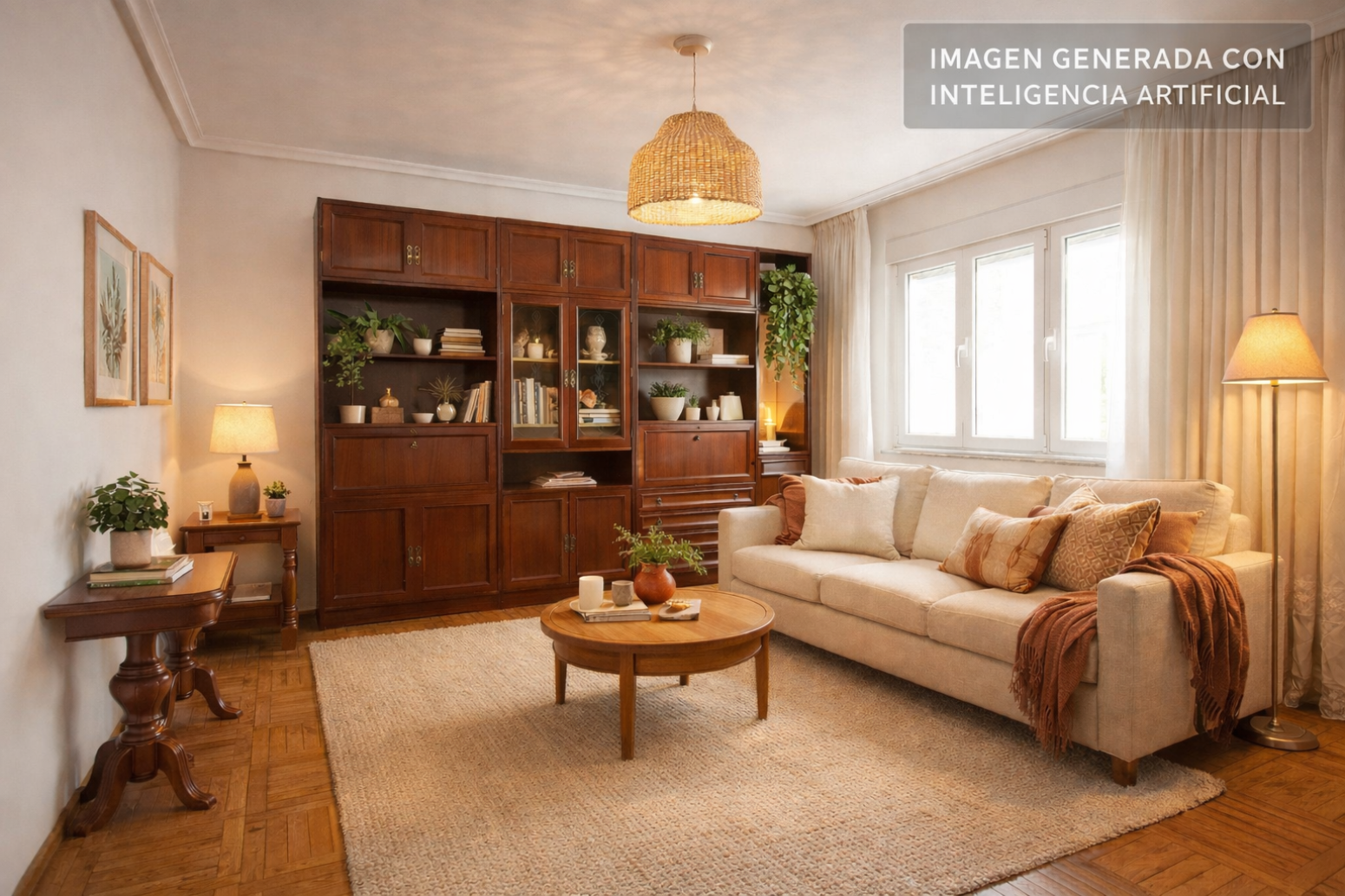 Sala d'estar de Pis en venda en Oviedo  amb Calefacció i Parquet