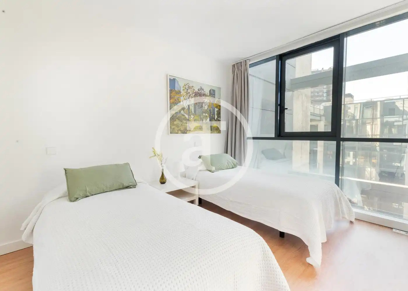 Bedroom of Duplexes for rent in Madrid  with Air Conditioner, Heating and Furnished