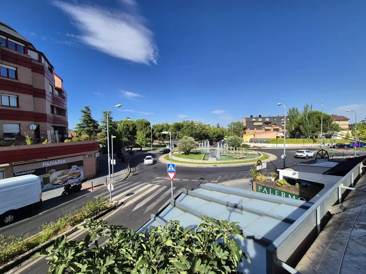 Exterior view of Flat for sale in Majadahonda  with Air Conditioner