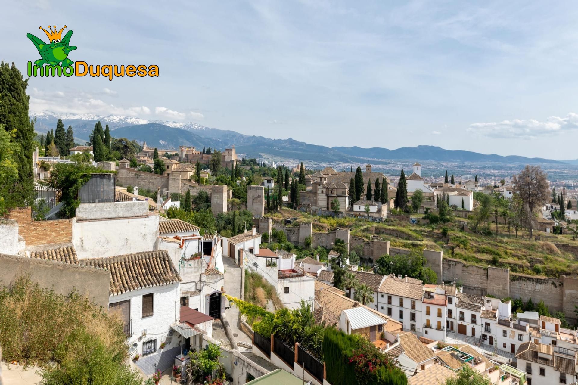Exterior view of Flat for sale in  Granada Capital  with Private garden, Terrace and Storage room