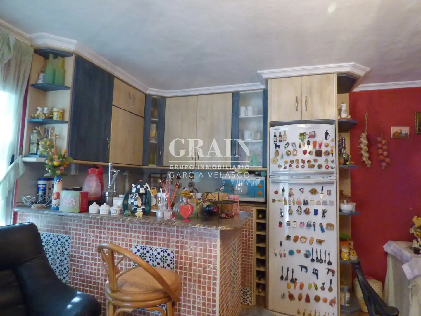 Cuina de Casa o xalet en venda en Albacete amb Aire condicionat, Jardí privat i Traster