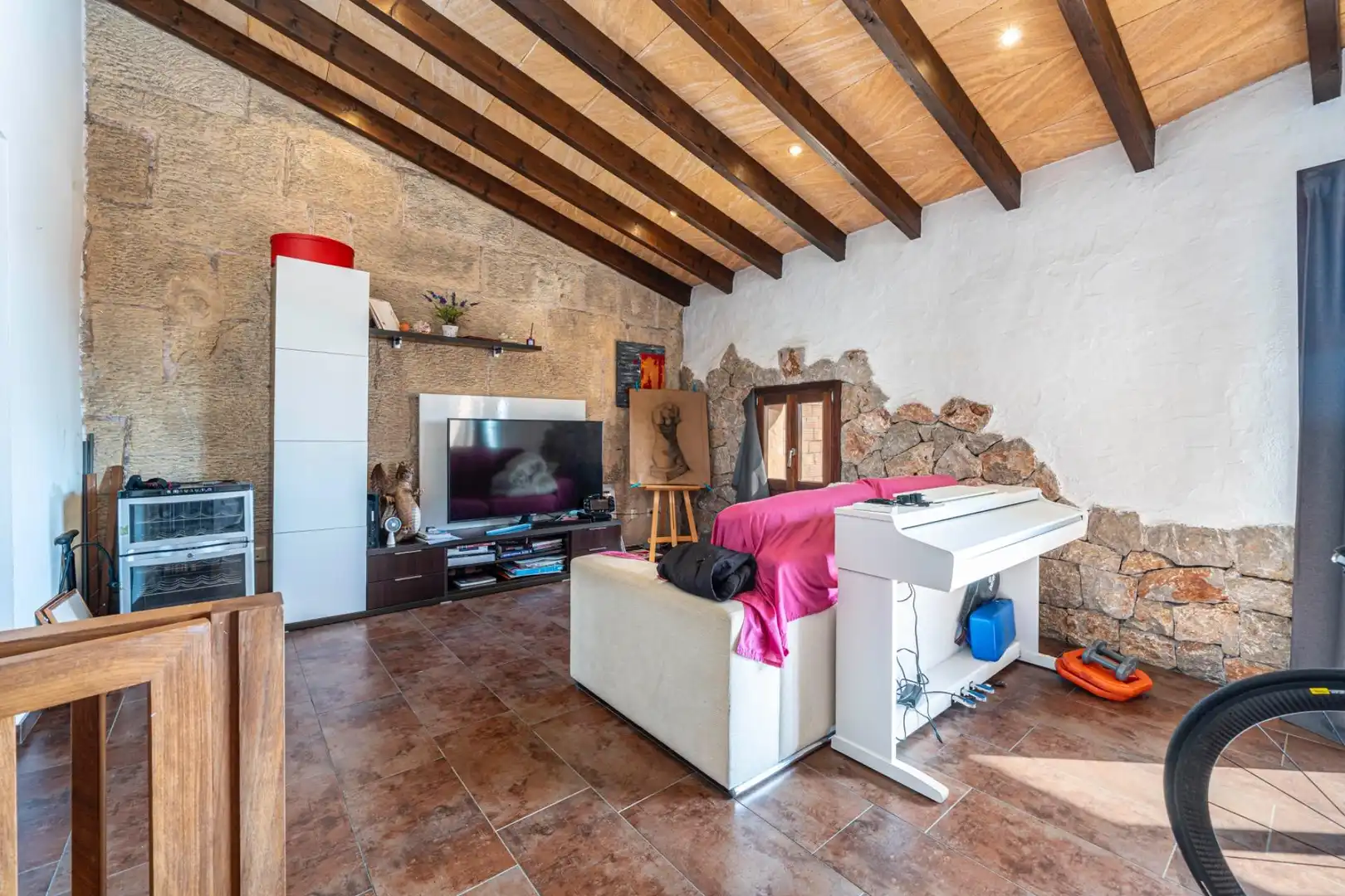 Sala d'estar de Casa o xalet en venda en Vilafranca de Bonany