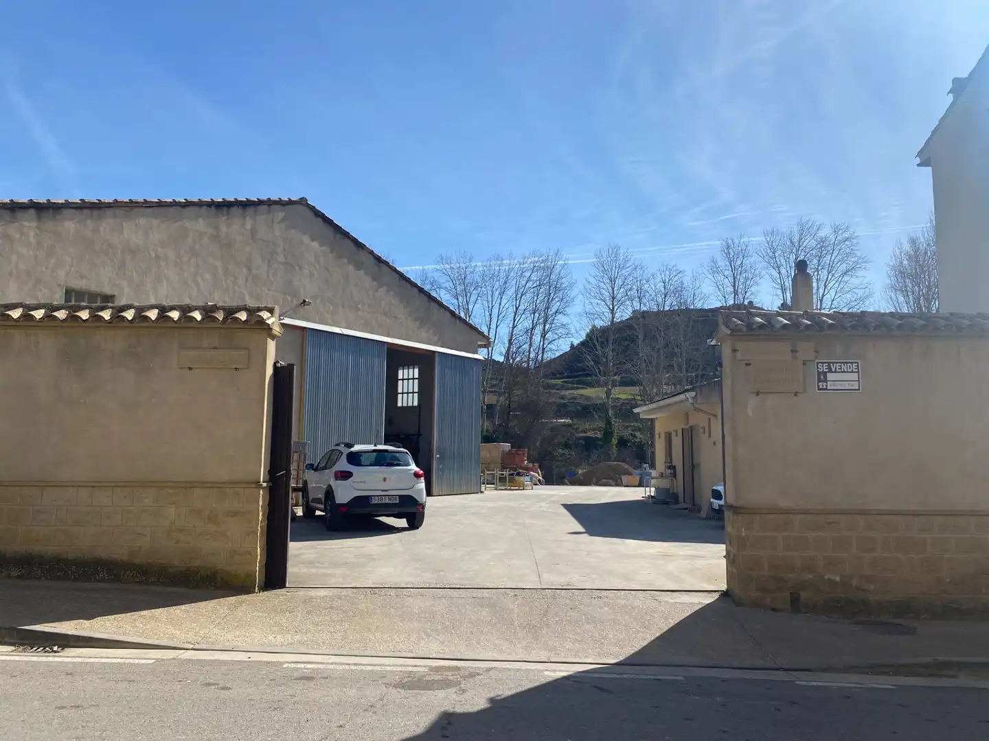 Exterior view of Industrial buildings for sale in Uncastillo