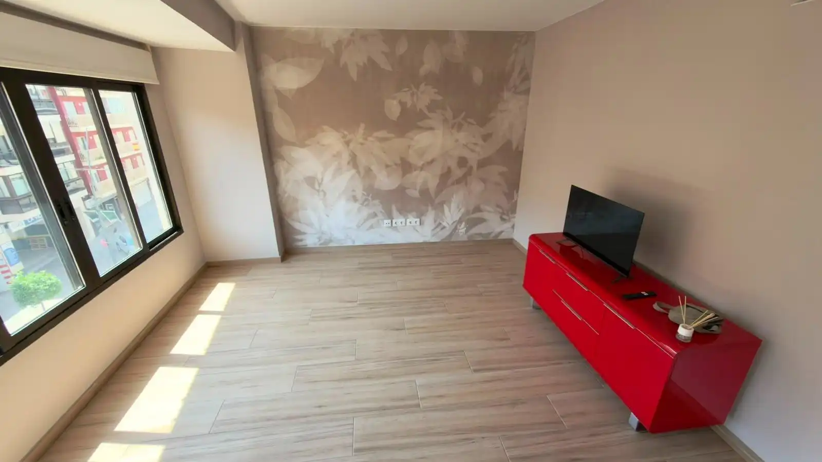 Wohnzimmer von Wohnung zum Verkauf in Villajoyosa / La Vila Joiosa mit Klimaanlage, Heizung und Terrasse