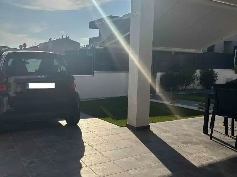 Parking of Flat for sale in Cunit  with Air Conditioner, Private garden and Parquet flooring