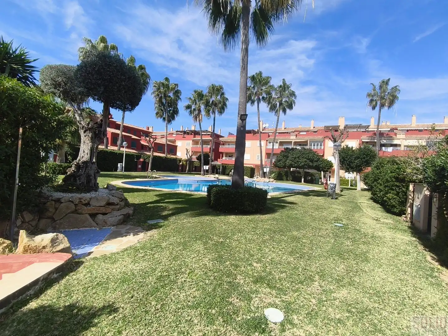 Jardín de Apartamento en venta en Jávea / Xàbia con Aire acondicionado, Calefacción y Terraza