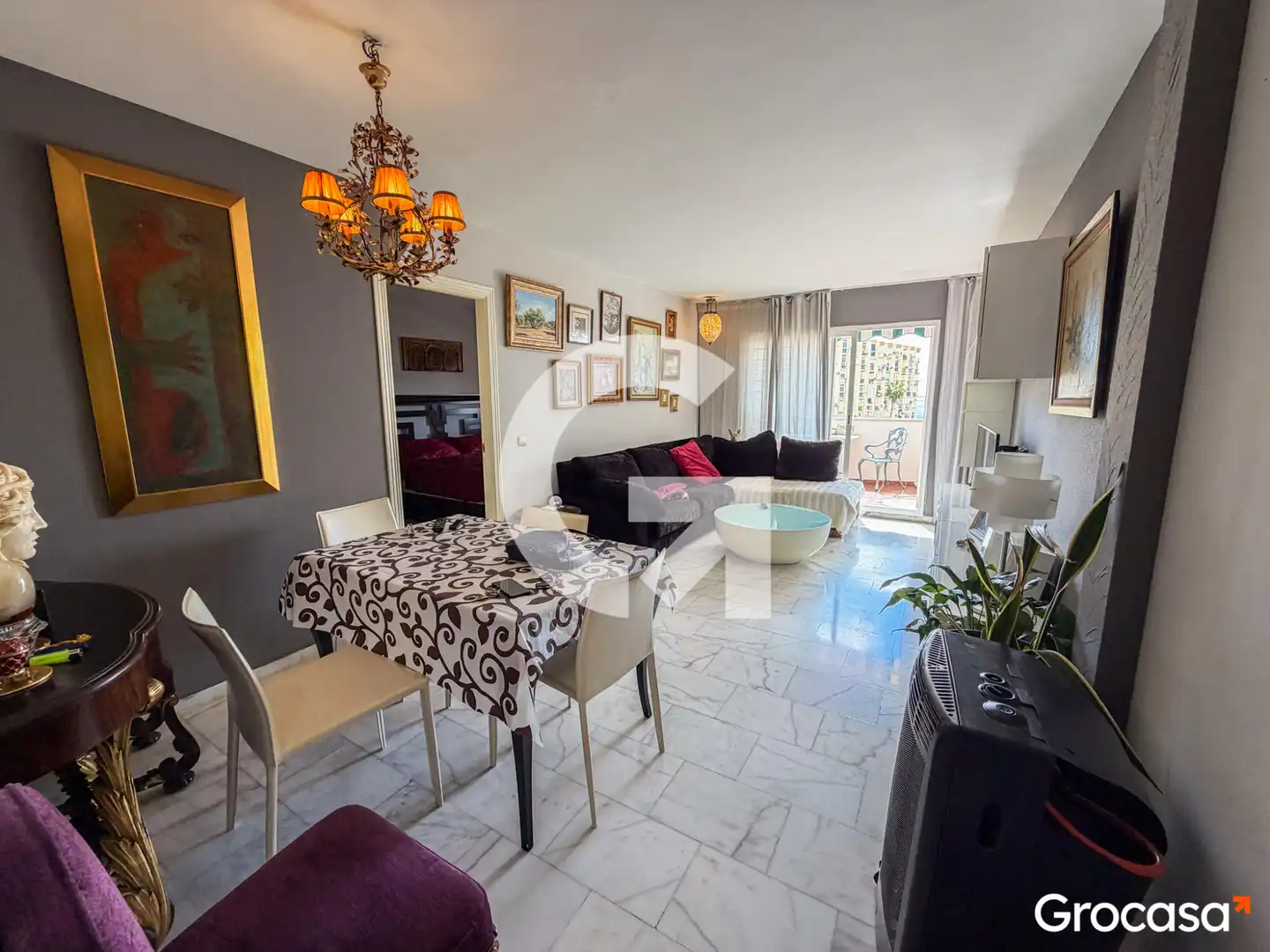 Außenansicht von Dachboden zum Verkauf in Rincón de la Victoria mit Privatgarten, Terrasse und Ofen