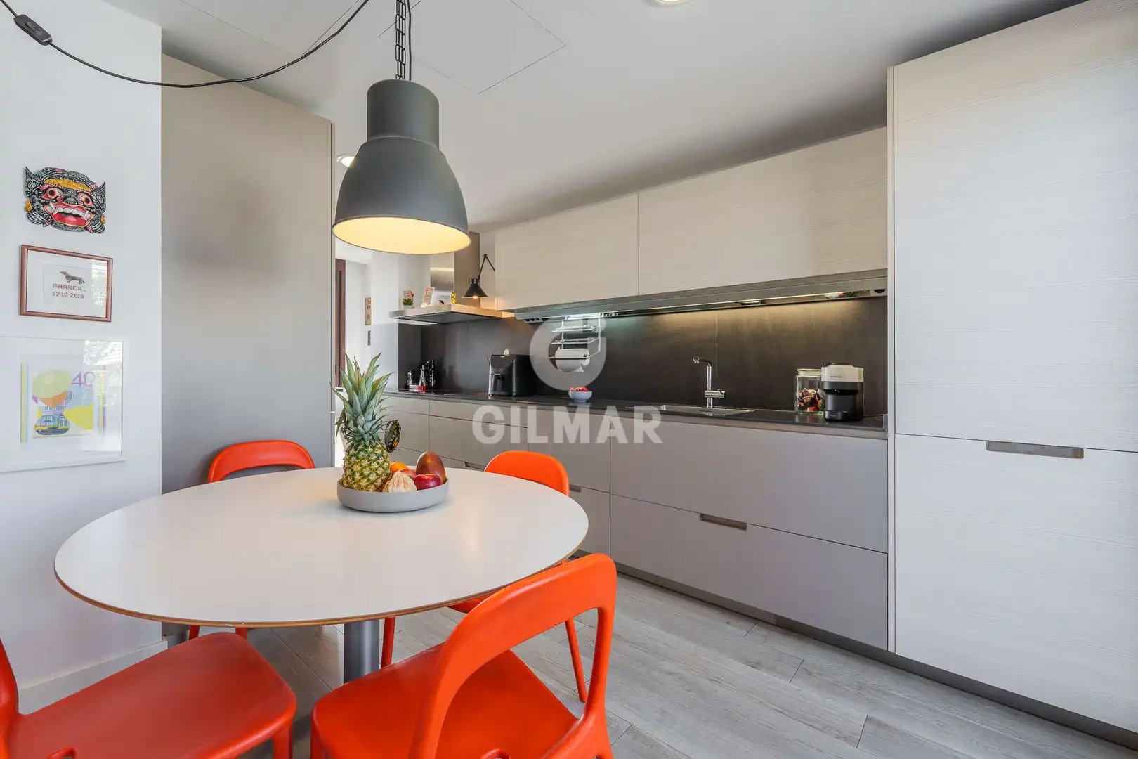 Kitchen of Duplexes for sale in Madrid  with Heating, Private garden and Storage room