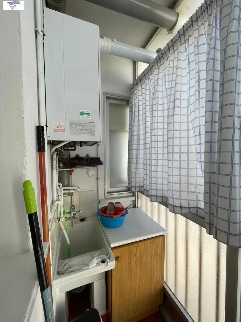 Kitchen of Flat for rent in Albacete  with Heating, Furnished and Balcony