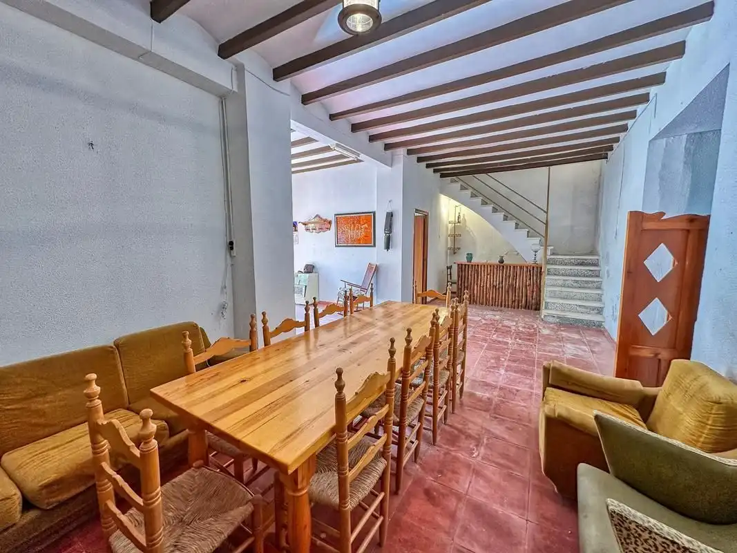 Menjador de Casa o xalet en venda en Beniarbeig amb Jardí privat, Terrassa i Traster