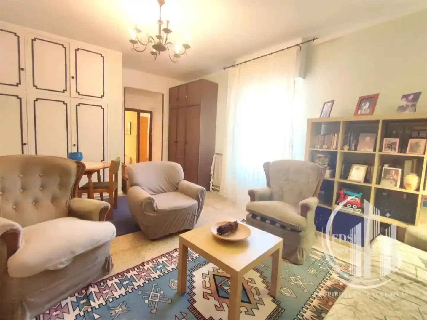 Sala d'estar de Casa adosada en venda en San Vicente de la Sonsierra