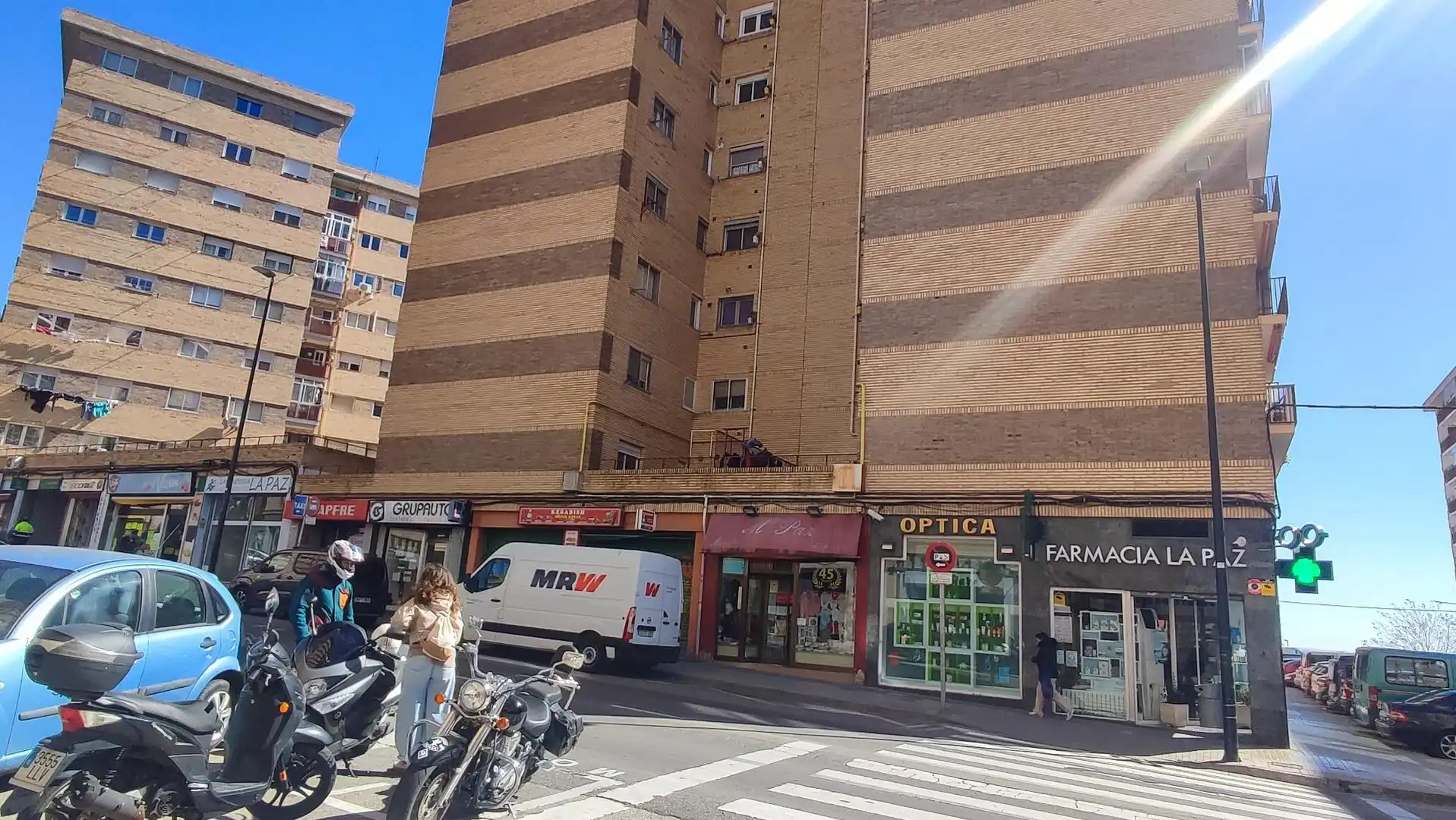 Exterior view of Flat for sale in Zaragoza  with Air Conditioner, Heating and Terrace