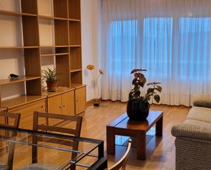 Living room of Flat to rent in Cuenca Capital  with Heating, Parquet flooring and Furnished