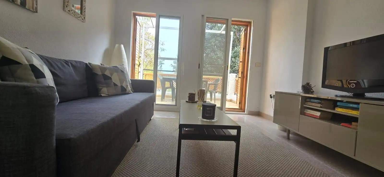 Dormitori de Apartament en venda en Mazarrón amb Aire condicionat, Terrassa i Moblat