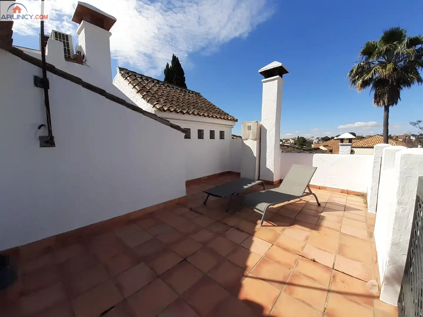 Terraza de Piso de alquiler en Montequinto con Aire acondicionado, Jardín privado y Terraza