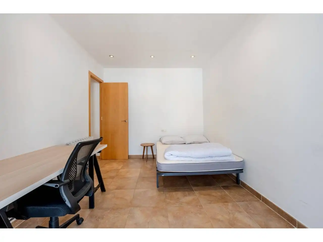 Schlafzimmer von Wohnung zum Verkauf in Manresa mit Klimaanlage, Heizung und Terrasse