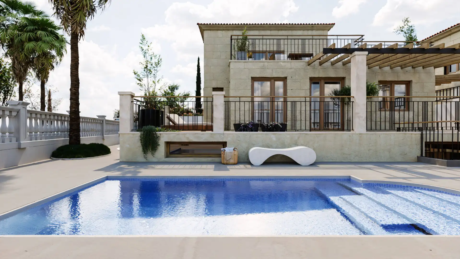 Maison avec piscine à vendre à Pueblo Acantilado - Lanuza