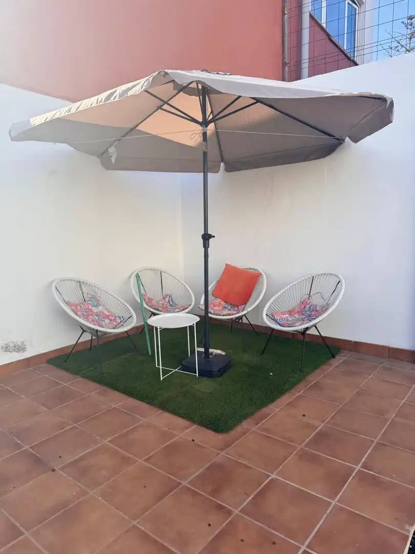 Terraza de Casa o chalet de alquiler en San Cristóbal de la Laguna con Jardín privado, Trastero y Amueblado