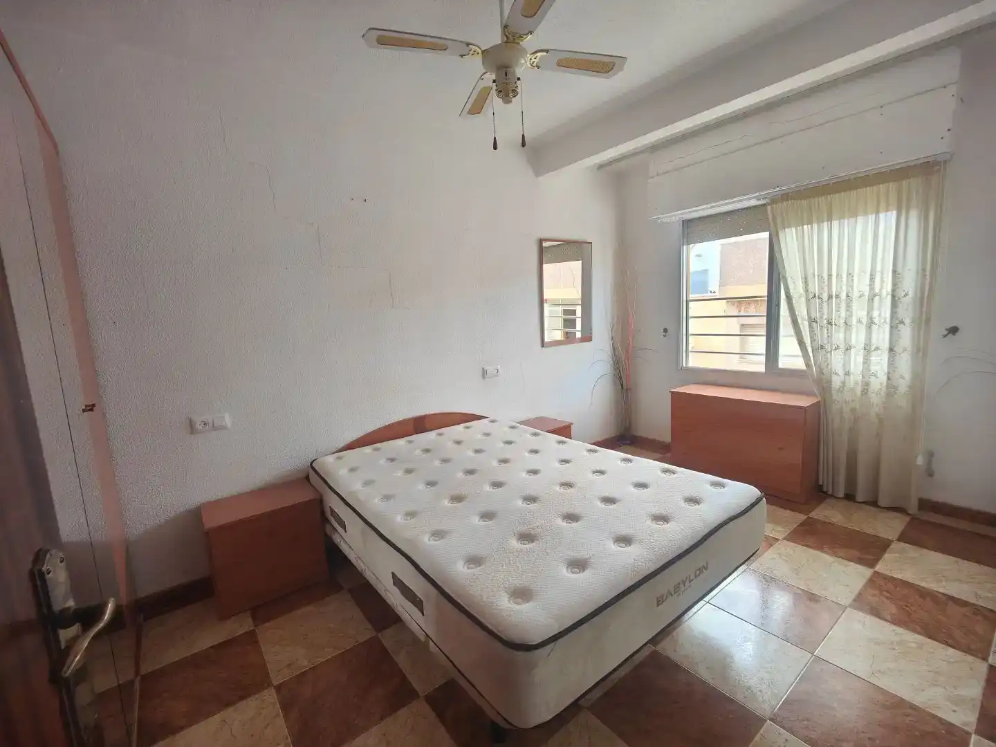Bedroom of Flat for rent in San Pedro del Pinatar  with Air Conditioner and Balcony