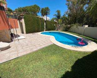 Swimming pool of Single-family semi-detached for sale in Torremolinos  with Air Conditioner, Private garden and Terrace