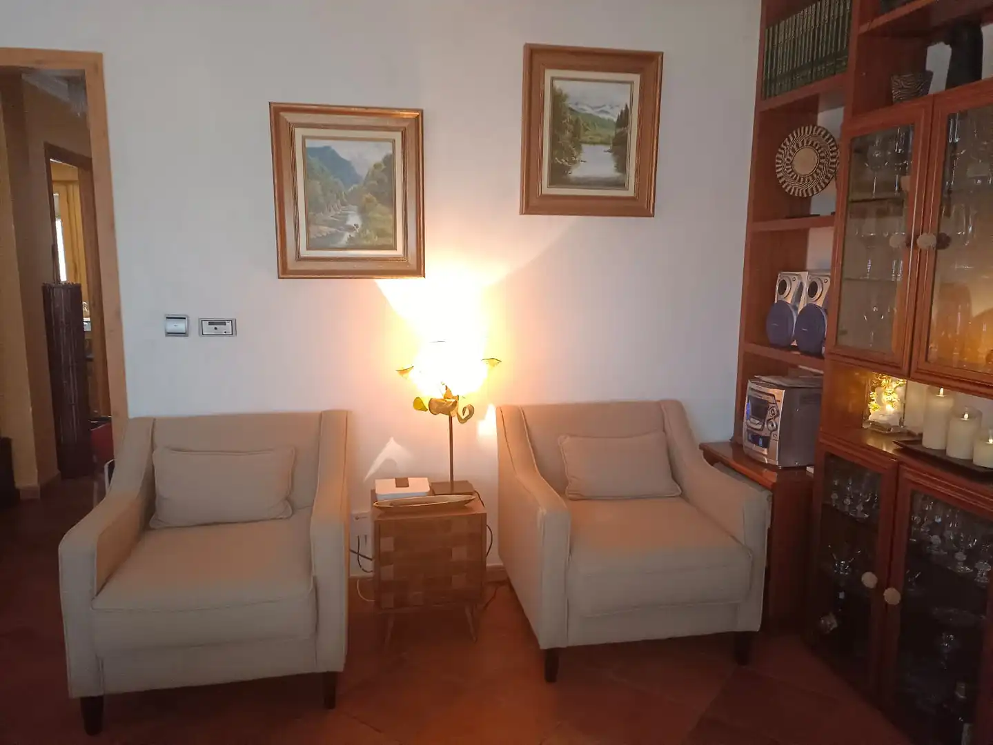 Living room of Detached homes for sale in Olmedo  with Heating, Private garden and Parquet flooring