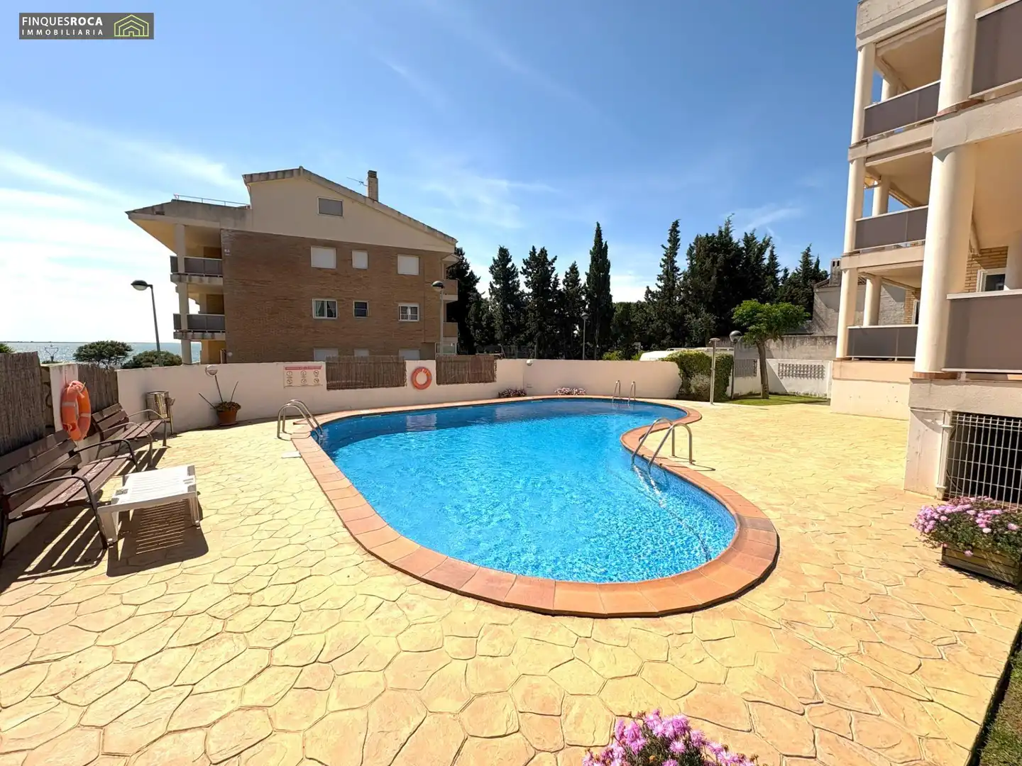 Piscina de Apartamento en venta en Alcanar con Calefacción, Terraza y Piscina