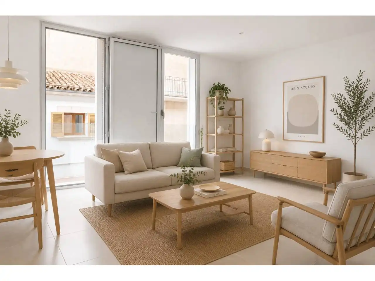 Sala de estar de Piso en venta en Sa Pobla con Terraza