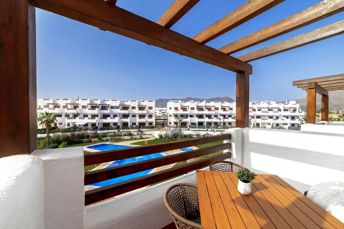 Terrassa de Casa o xalet en venda en Pulpí amb Aire condicionat, Terrassa i Piscina