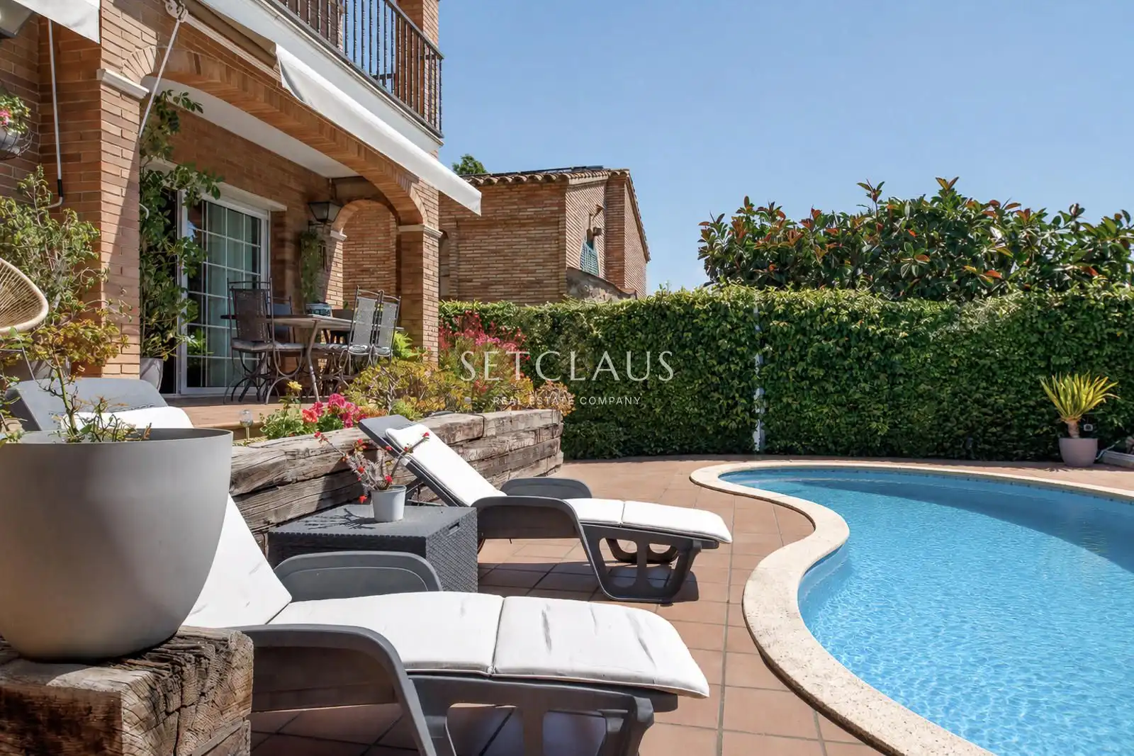 Terrassa de Casa o xalet en venda en Premià de Dalt amb Calefacció, Jardí privat i Terrassa