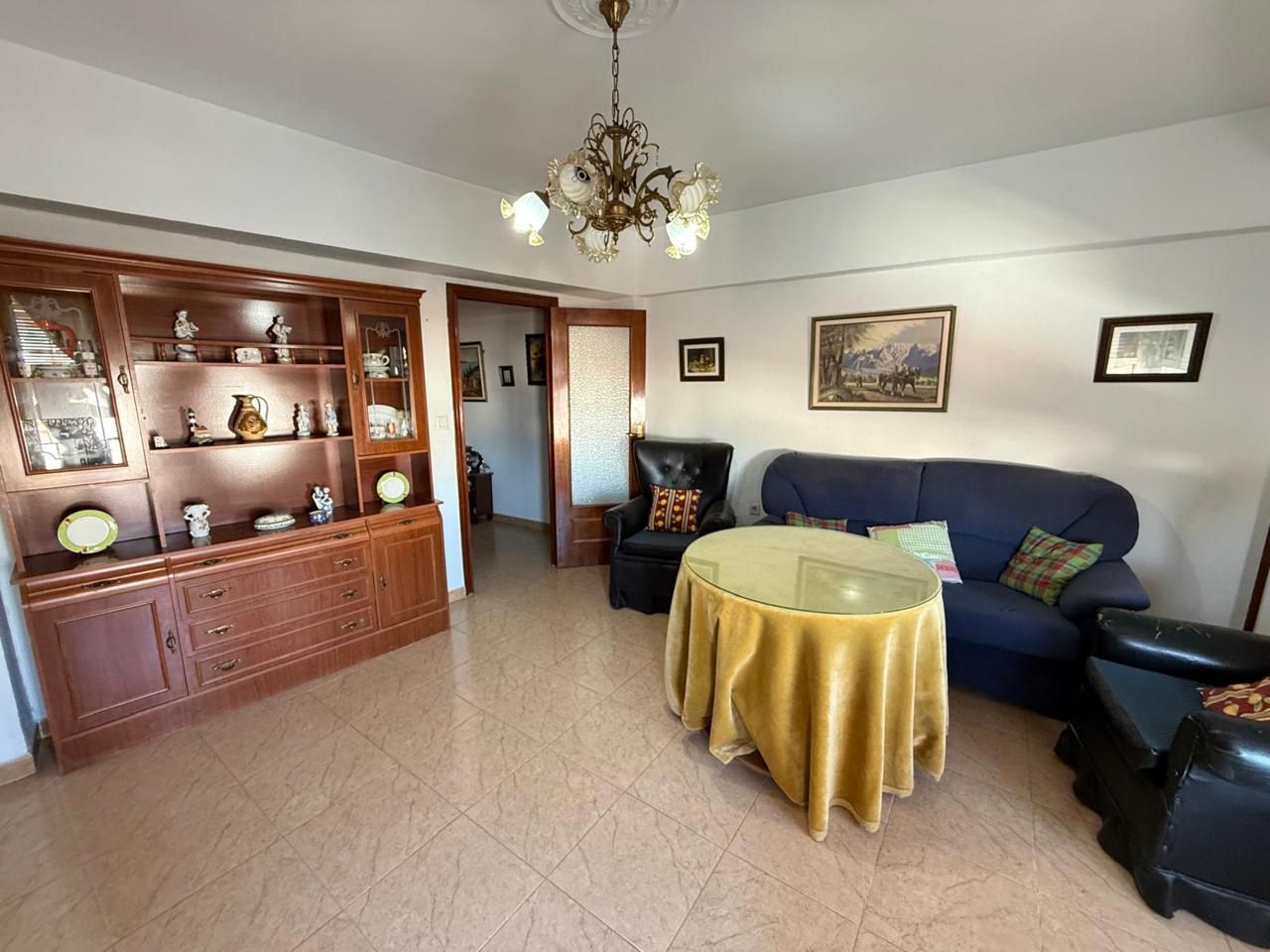 Living room of Flat for sale in Almendralejo  with Furnished