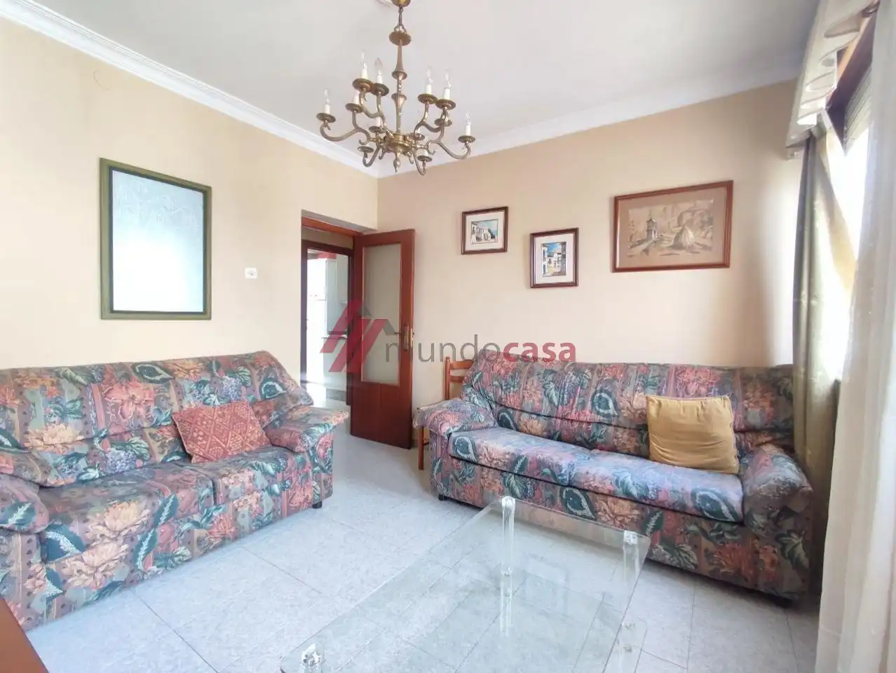 Living room of Flat for rent in A Malata - Catabois - Ciudad Jardín