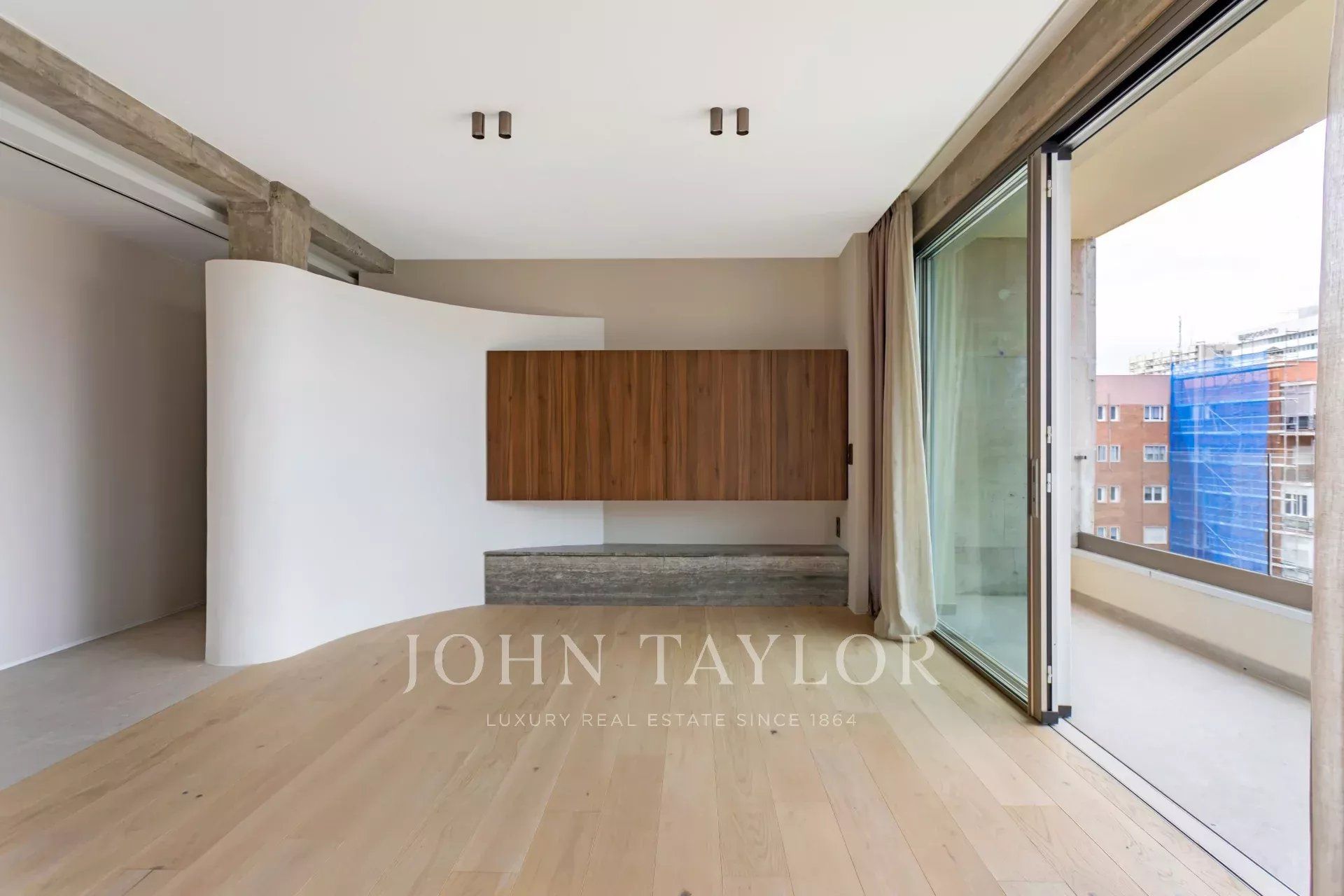 Sala de estar de Piso en venta en  Madrid Capital con Aire acondicionado, Calefacción y Terraza