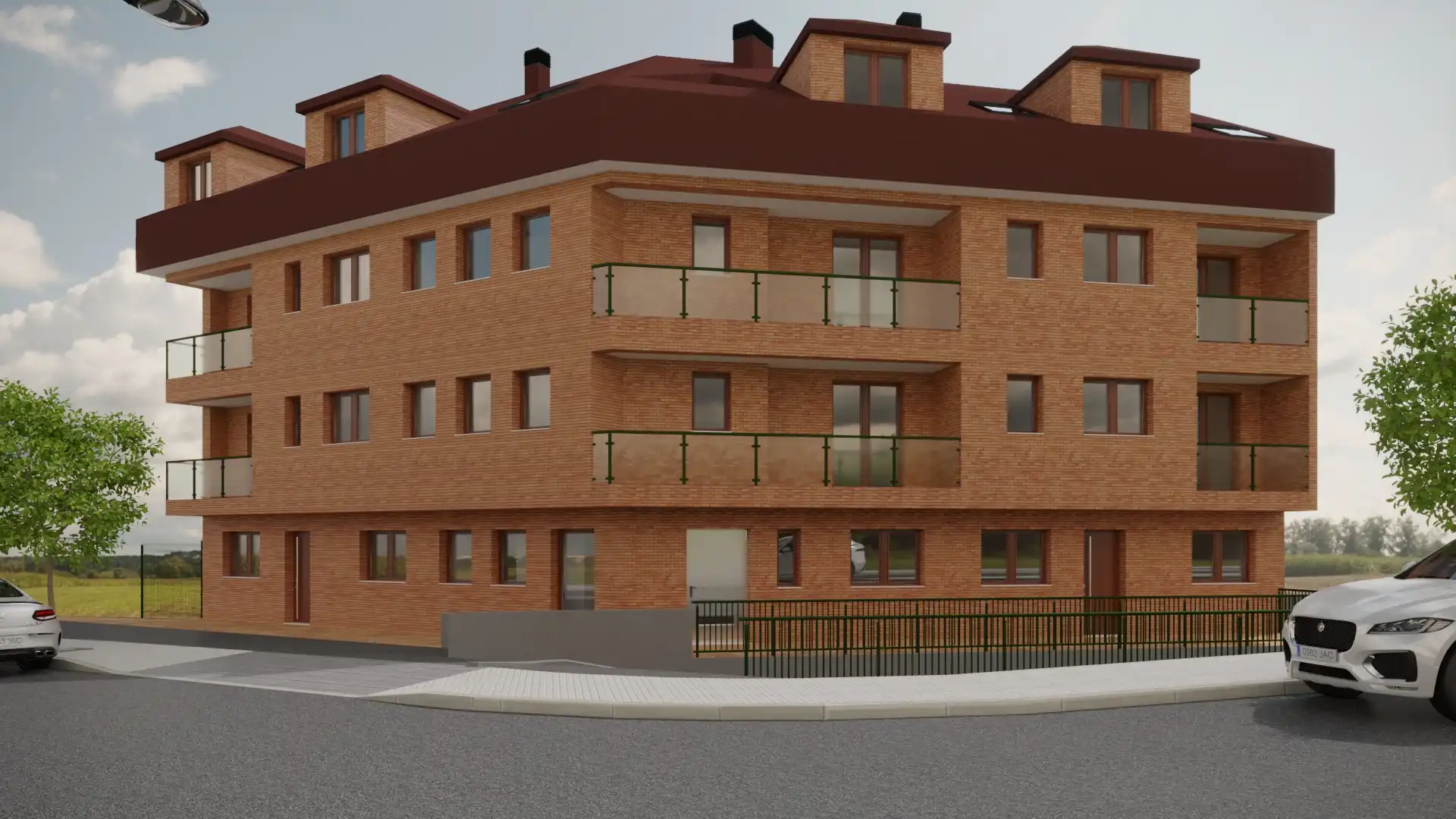 Vista exterior de Pis en venda en Castrillón amb Calefacció, Terrassa i Traster