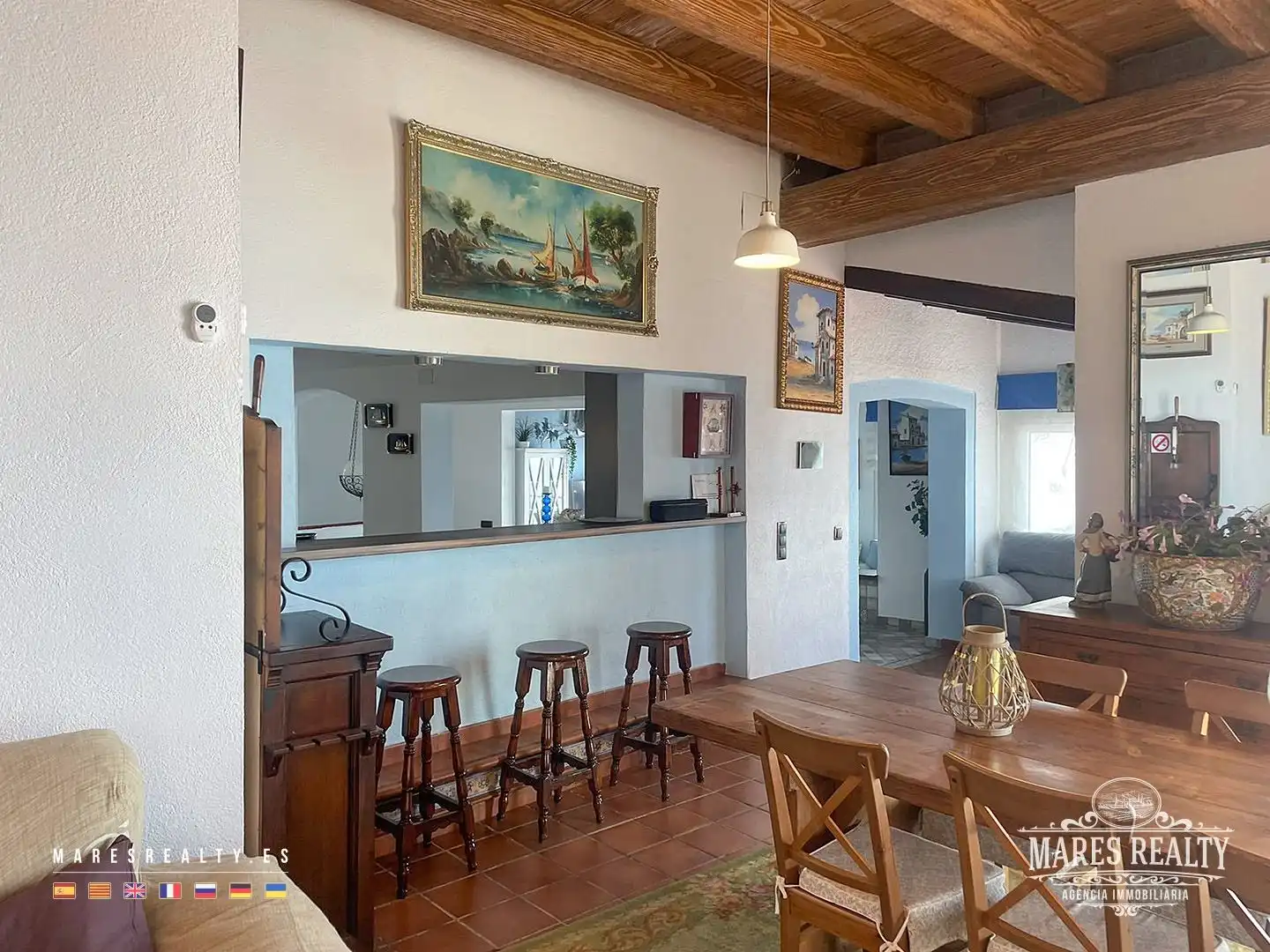 Comedor de Casa o chalet en venta en Lloret de Mar con Calefacción, Jardín privado y Piscina