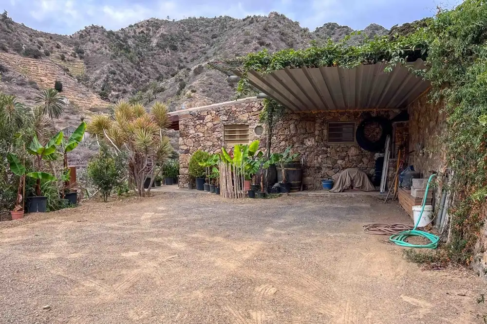Vista exterior de Finca rústica en venta en Vallehermoso con Amueblado
