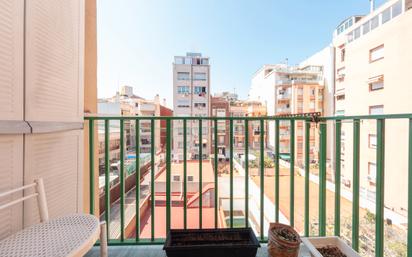 Balcony of Flat for sale in L'Hospitalet de Llobregat  with Air Conditioner and Balcony