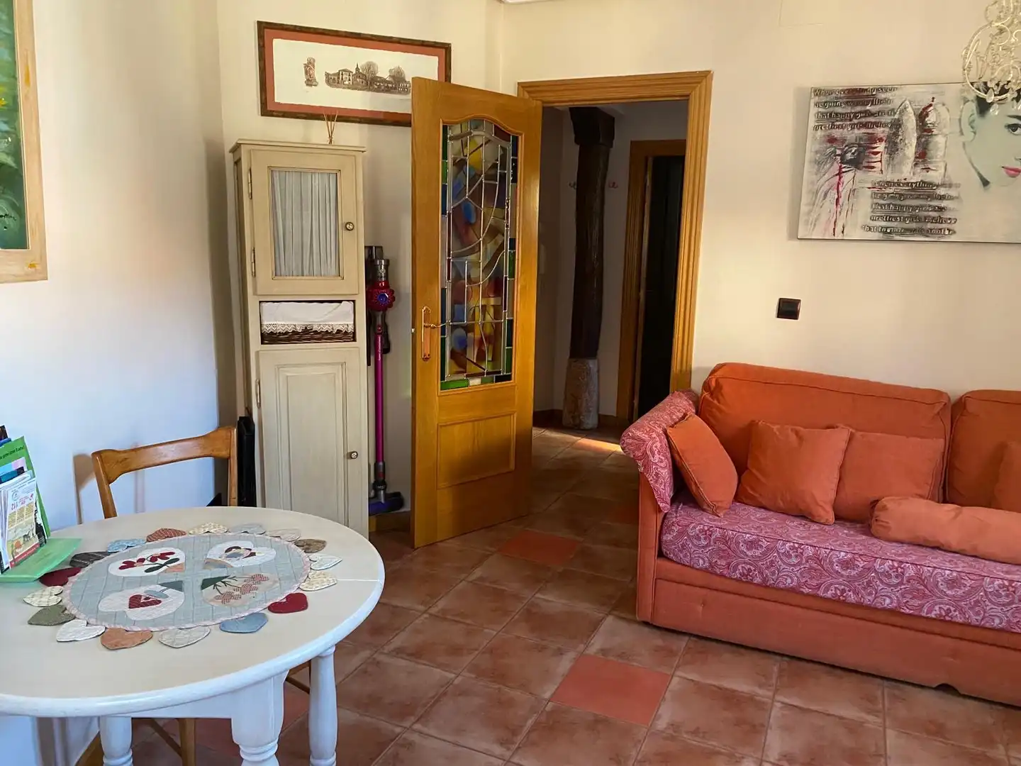 Living room of Study for rent in León Capital   with Heating, Parquet flooring and Furnished