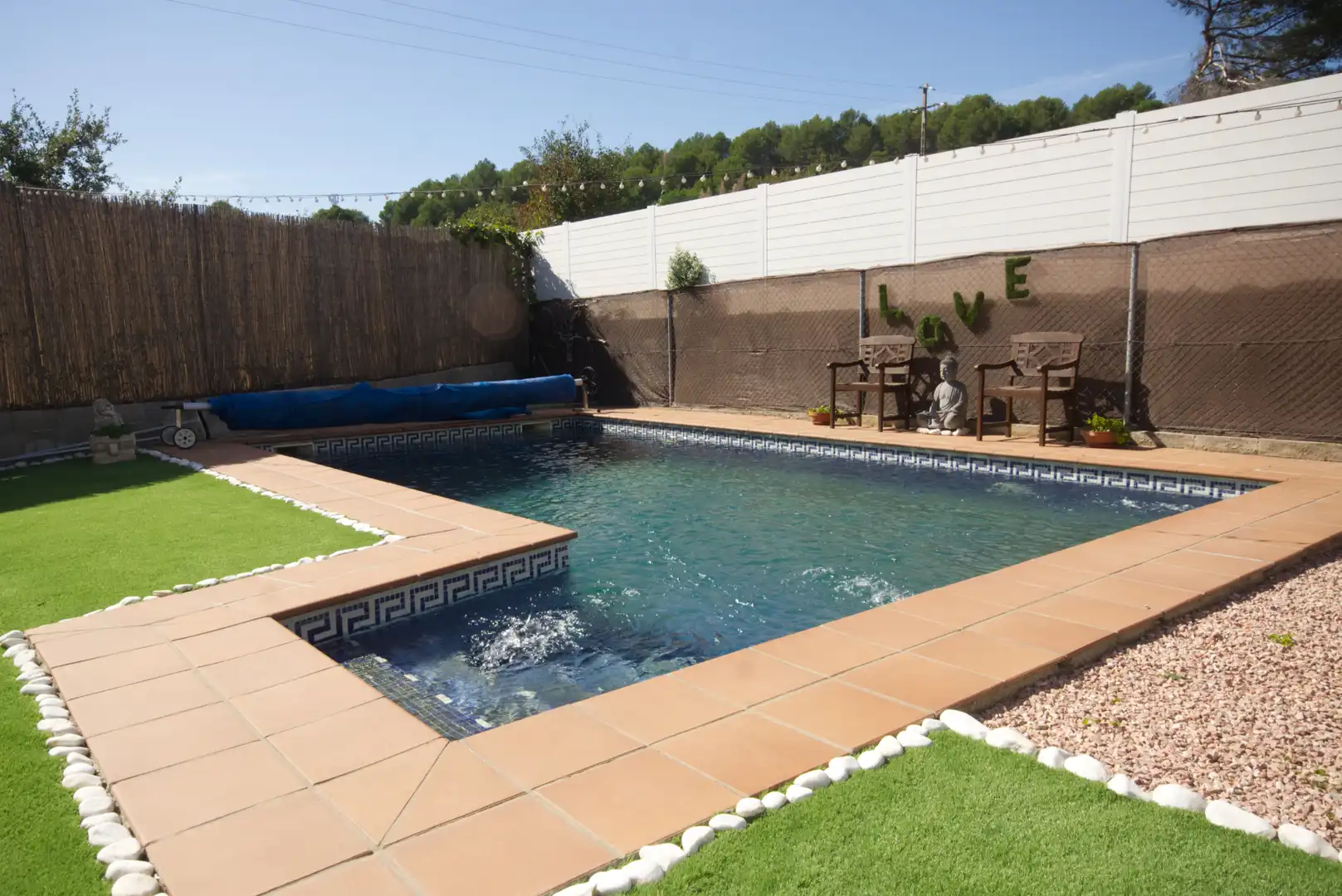 Swimming pool of Detached homes for sale in Sant Quirze del Vallès  with Heating, Private garden and Parquet flooring