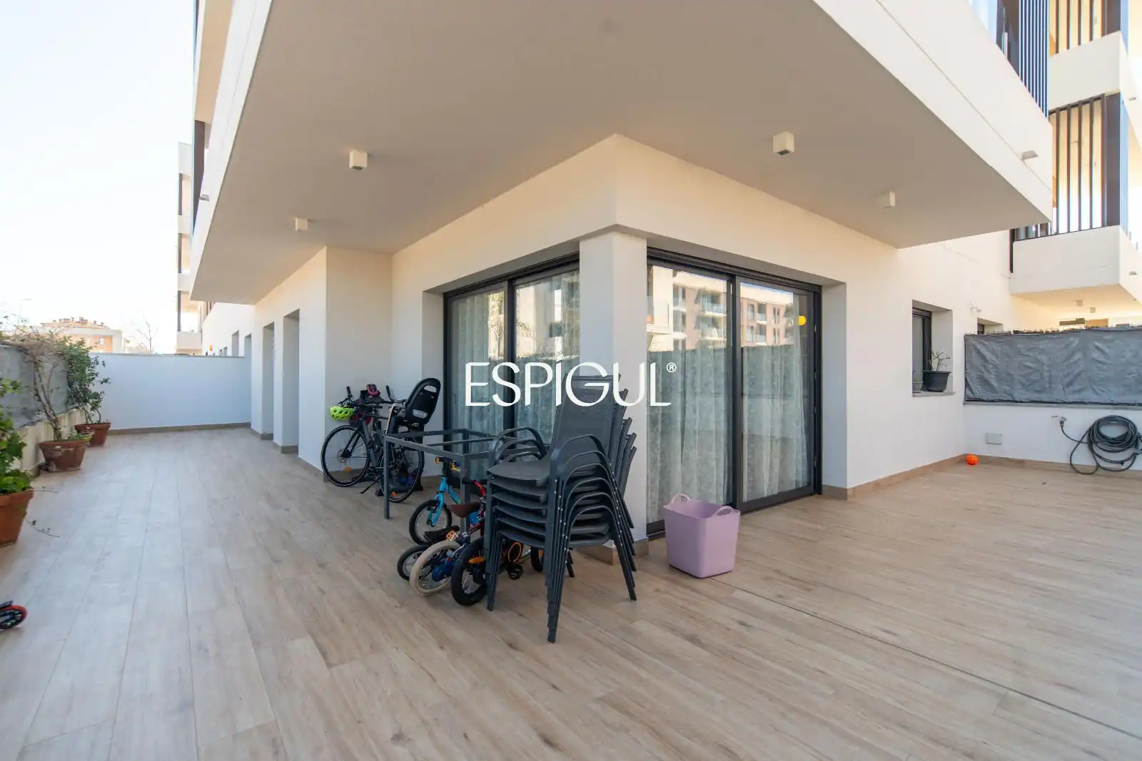 Terrace of Flat for sale in Vilablareix  with Air Conditioner, Heating and Terrace