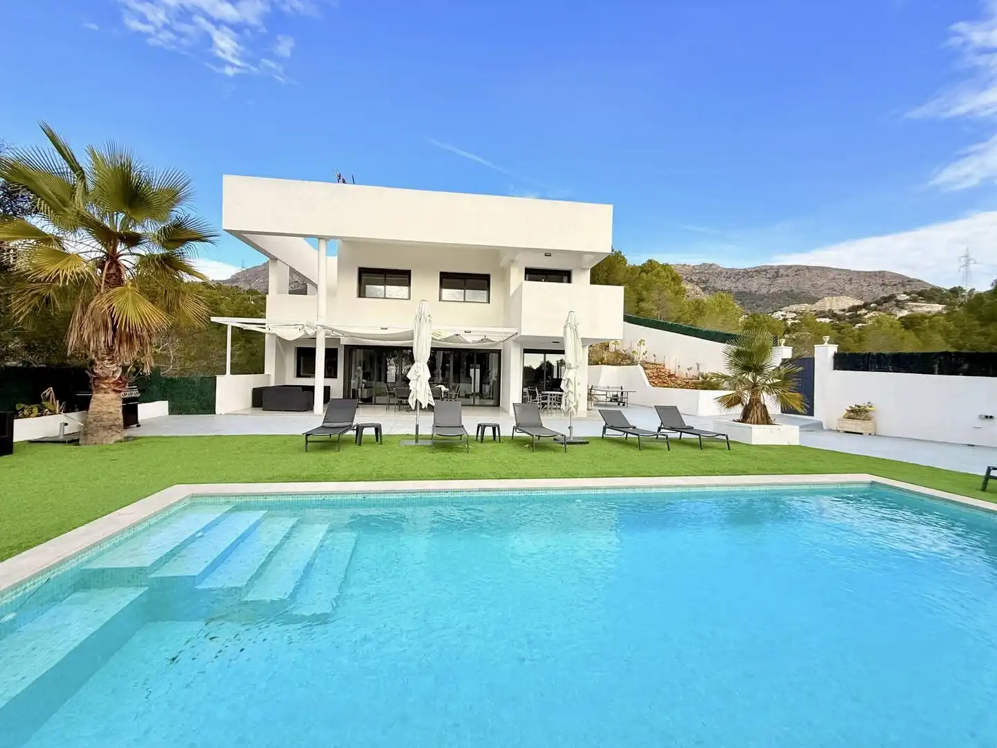 Chalet con piscina en venta en Altea la Vella