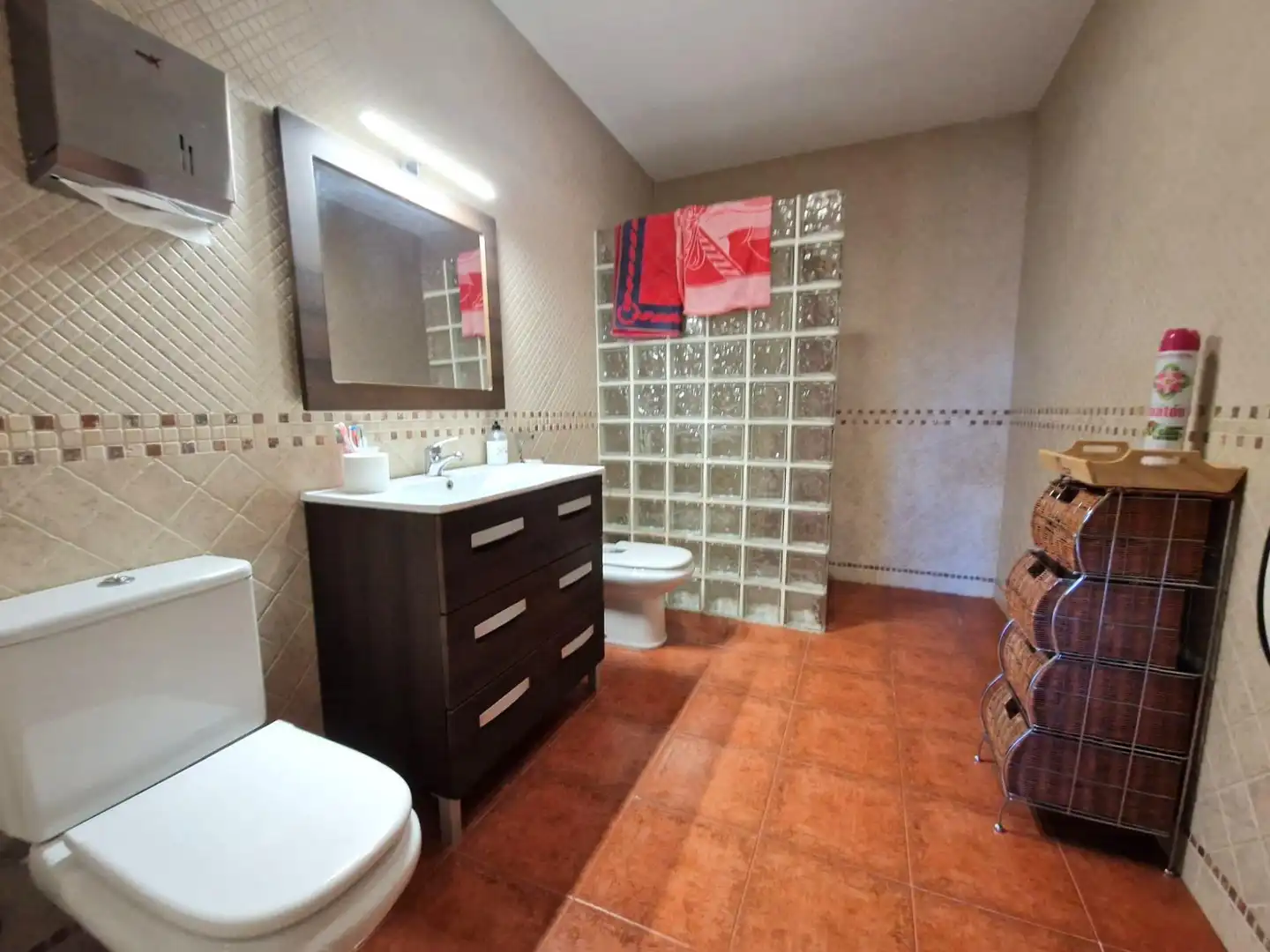 Bathroom of Houses for sale in Plasencia  with Air Conditioner, Private garden and Terrace