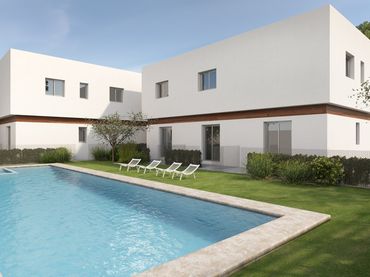 Adossat amb piscina en venda a Calle Guadalquivir