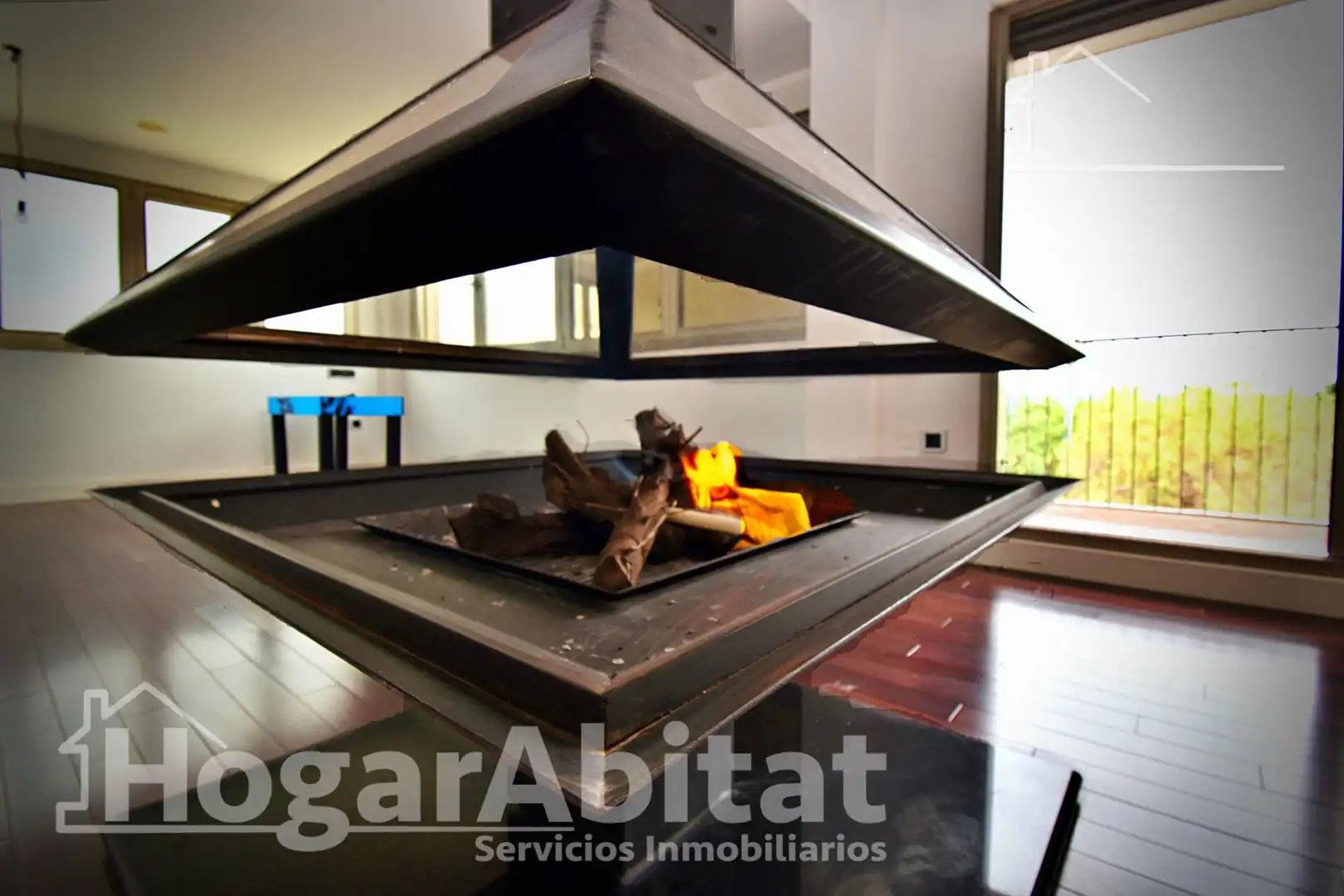 Sala de estar de Ático en venta en La Pobla del Duc con Aire acondicionado, Calefacción y Terraza