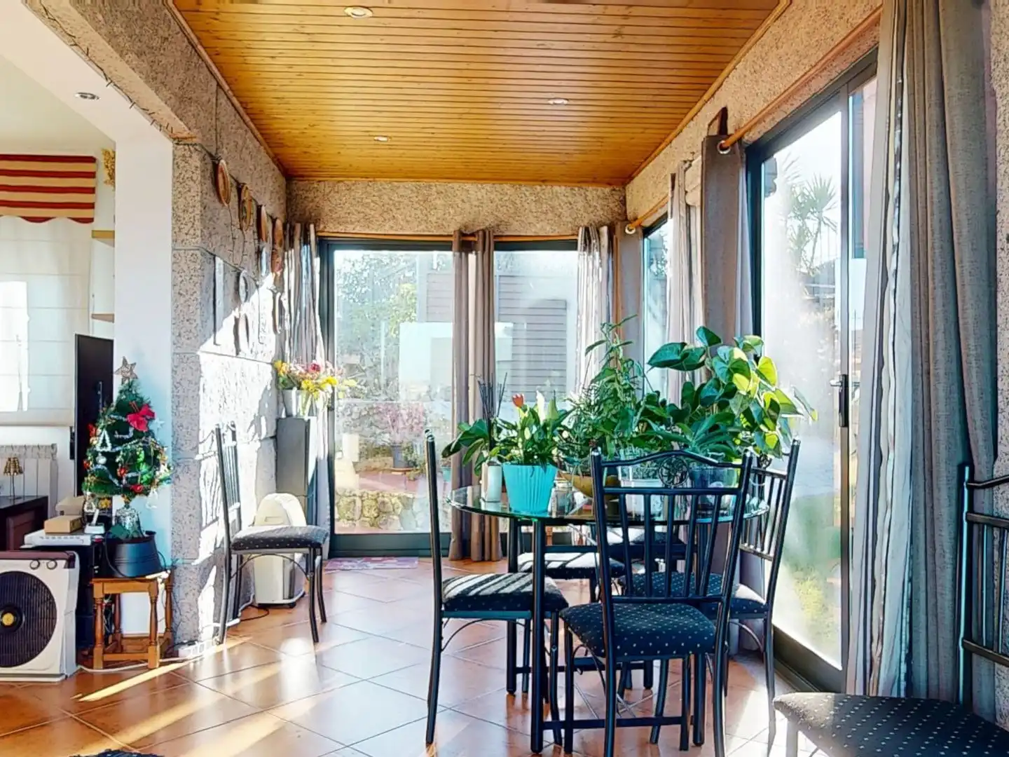 Dining room of Houses for sale in Vigo   with Heating, Private garden and Storage room