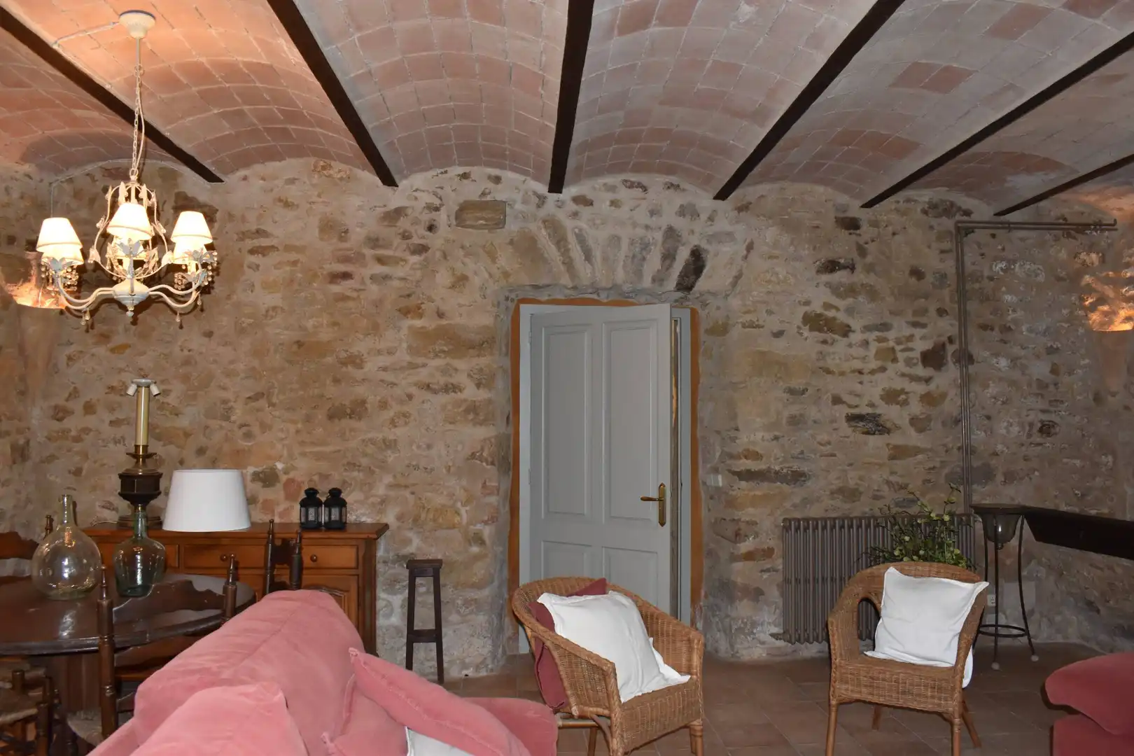 Wohnzimmer von Country house zum Verkauf in Forallac mit Heizung, Privatgarten und Terrasse