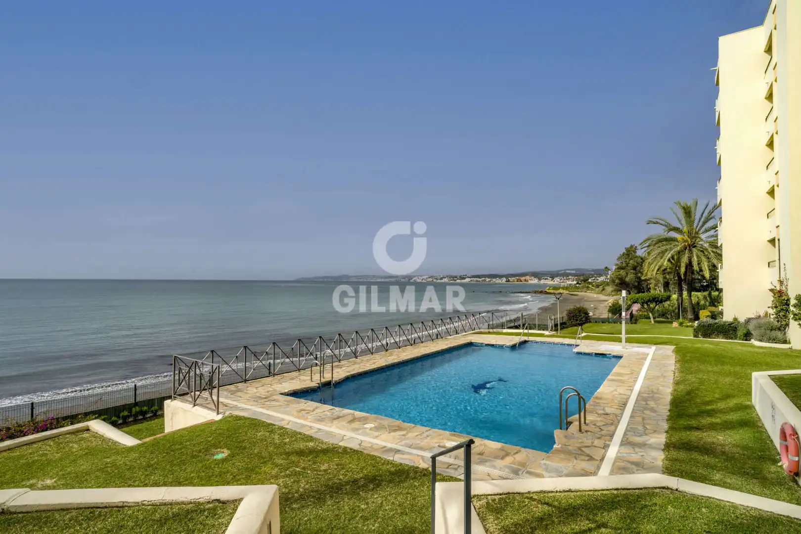 Jardín de Planta baja en venta en Estepona con Calefacción, Jardín privado y Piscina