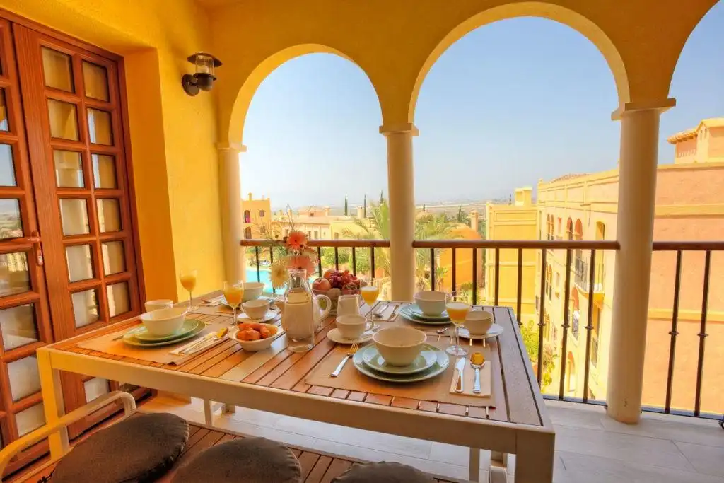 Terrace of Flat for sale in Cuevas del Almanzora  with Swimming Pool