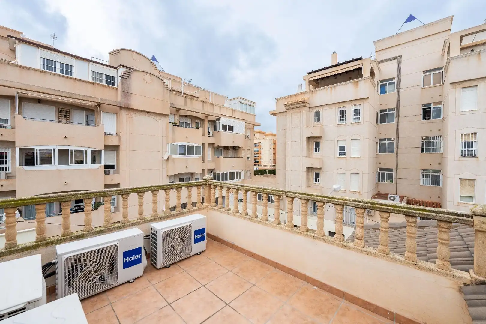 Exterior view of Houses for sale in Roquetas de Mar  with Air Conditioner, Private garden and Terrace